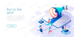 run goal isometric landing page template crcd1549771 size3.07mb - title:Home - اورچین فایل - format: - sku: - keywords: p_id:18