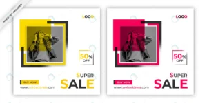 sale instagram post banner template crcf24ad930 size2.83mb - title:Home - اورچین فایل - format: - sku: - keywords: p_id:18