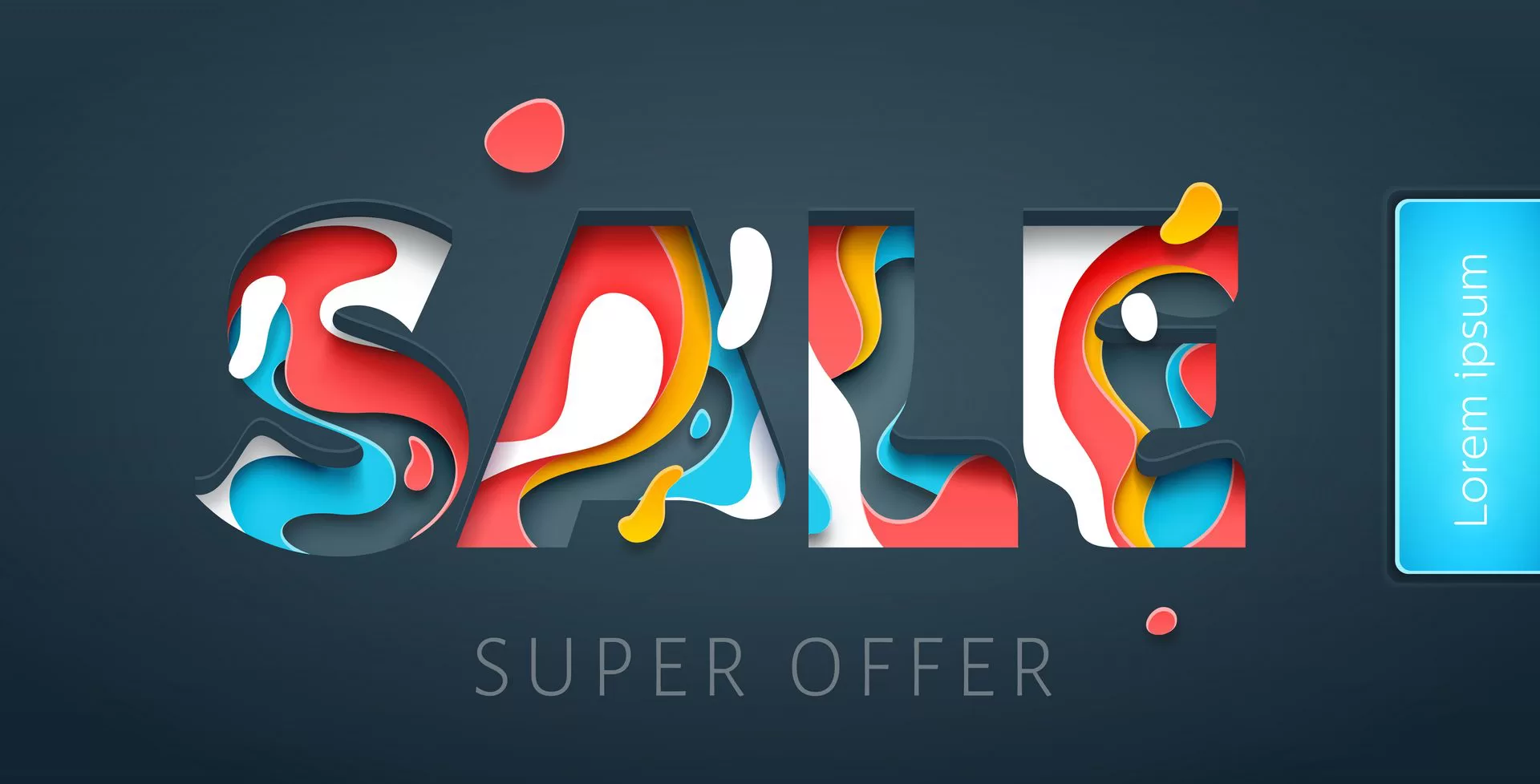 sale tag template paper art carving style colorfu crc8564e92e size4.22mb - title:دیزاین تبلیغاتی فروش و تخفیف - اورچین فایل - format:EPS - وکتور - sku:crc8564e92e - keywords: p_id:36689