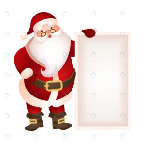 santa claus holding blank banner illustration crc91592b9d size4.57mb - title:Home - اورچین فایل - format: - sku: - keywords: p_id:18