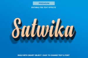 satwika modern 3d text effects - title:Home - اورچین فایل - format: - sku: - keywords: p_id:18