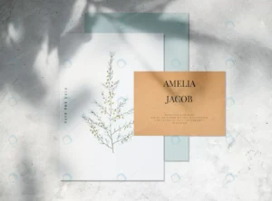 save date wedding invitation card mockup crc2b583c03 size165.17mb - title:Home - اورچین فایل - format: - sku: - keywords: p_id:18