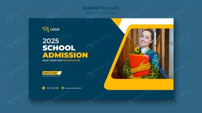 school admission web banner social banner templat crc79336f05 size9.30mb - title:قالب آماده بنر برای بازگشایی مدارس - اورچین فایل - format:PSD - فتوشاپ - sku:crc79336f05 - keywords: p_id:41977