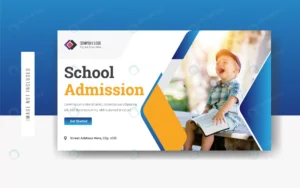 school admission youtube thumbnail template design rnd384 frp31761841 1 - title:Home - اورچین فایل - format: - sku: - keywords: p_id:18