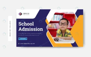 school admission youtube thumbnail template design rnd425 frp31761813 1 - title:Home - اورچین فایل - format: - sku: - keywords: p_id:18