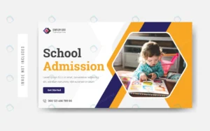 school admission youtube thumbnail template design rnd792 frp31761851 - title:Home - اورچین فایل - format: - sku: - keywords: p_id:18