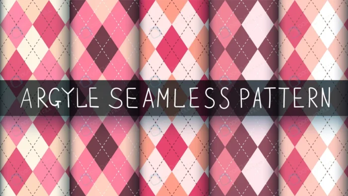 seamless argyle plaid pink pattern crc6a07d8f6 size5.99mb 1 - title:مجموعه پترن چهارخانه آرگایل - اورچین فایل - format:EPS - وکتور - sku:crc6a07d8f6 - keywords: p_id:54665
