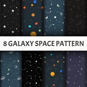 seamless galaxy pattern set crca1152245 size7.30mb - title:Home - اورچین فایل - format: - sku: - keywords: p_id:18