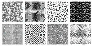 seamless geometric pattern striped labyrinth 80s s rnd136 frp10546745 - title:Home - اورچین فایل - format: - sku: - keywords: p_id:18