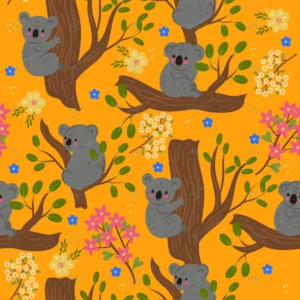 seamless pattern with koalas branches rnd371 frp25514538 1 - title:Home - اورچین فایل - format: - sku: - keywords: p_id:18