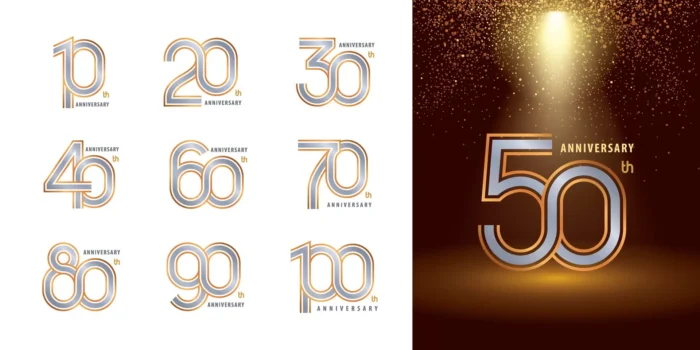 set 10 100 anniversary logotype design years cele crc200d2b53 size5.54mb - title:طراحی لوگو 50_مین سالگرد تاسیس - اورچین فایل - format:EPS - وکتور - sku:crc200d2b53 - keywords: p_id:38605