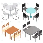 set chairs tables flat isometric wood products de crc28ec7c01 size2.04mb 1 - title:Home Main - اورچین فایل - format: - sku: - keywords: p_id:18