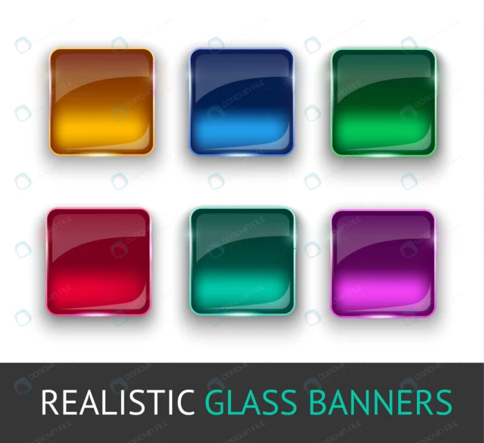 set colored glass buttons web interface 2 crc81d9b63e size1.21mb - title:دکمه شیشه ای برای طراحی وب - اورچین فایل - format:EPS - وکتور - sku:crc81d9b63e - keywords: p_id:40697