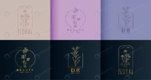 set flower floral logo concept template crca018517b size1.46mb - title:Home - اورچین فایل - format: - sku: - keywords: p_id:18