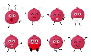 set funny pomegranate fruit cartoon character crca4400a9f size1.7mb - title:Home - اورچین فایل - format: - sku: - keywords: p_id:18