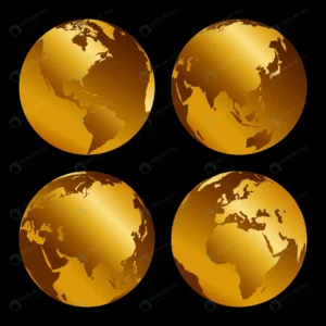 set golden 3d metal globes black background vecor crca83e87cf size3.13mb - title:Home - اورچین فایل - format: - sku: - keywords: p_id:18