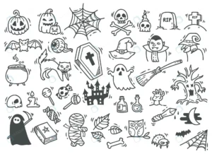 set halloween doodle rnd835 frp1406216 - title:Home - اورچین فایل - format: - sku: - keywords: p_id:18