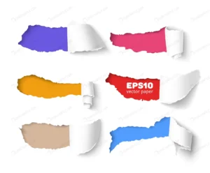 set holes white paper with torn sides colorful pa crca350445d size3.52mb - title:Home - اورچین فایل - format: - sku: - keywords: p_id:18
