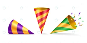 set isolated party hat cone hat with confetti rnd933 frp11011083 - title:Home - اورچین فایل - format: - sku: - keywords: p_id:18