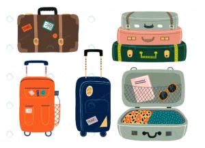 set isolated suitcases travel bags with various st rnd800 frp6919020 - title:Home - اورچین فایل - format: - sku: - keywords: p_id:18