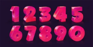 set ten numbers form zero nine vivid neon pink da crc8a3b71fb size6.14mb - title:Home - اورچین فایل - format: - sku: - keywords: p_id:18