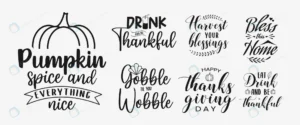 set thanksgiving lettering turke quotes sign greet rnd229 frp18844513 - title:Home - اورچین فایل - format: - sku: - keywords: p_id:18