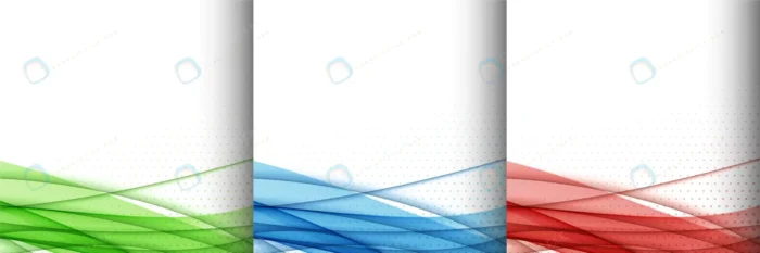 set three colorful wave style background vector crc8109d708 size3.51mb - title:مجموعه پس زمینه انتزاعی رنگی - اورچین فایل - format:EPS - وکتور - sku:crc8109d708 - keywords: p_id:89333