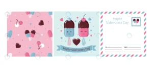 set valentine s day card with ice cream seamless crc0841d277 si - title:Home - اورچین فایل - format: - sku: - keywords: p_id:18