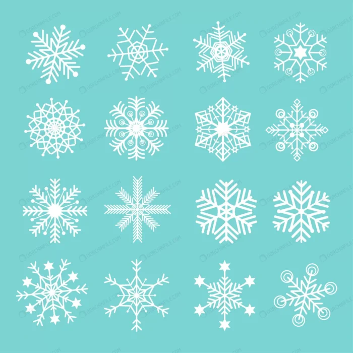 set vector snowflakes icon crc92e12396 size4.31mb - title:مجموعه دانه های برف - اورچین فایل - format:EPS - وکتور - sku:crc92e12396 - keywords:مجموعه دانه های برف p_id:103715