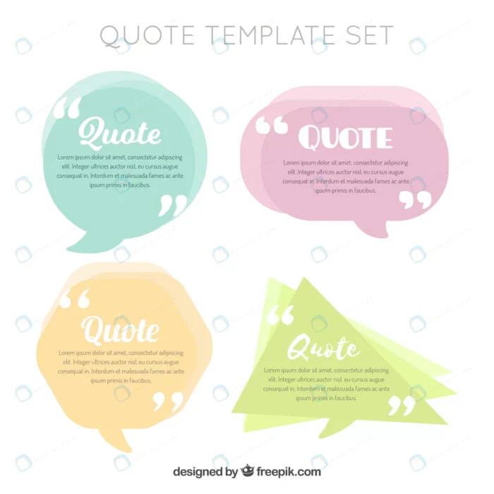 set vintage quotes flat design crc0d829376 size0.83mb - title:مجموعه حباب نقل قول رنگی در چند طرح - اورچین فایل - format:EPS - وکتور - sku:crc0d829376 - keywords: p_id:76735