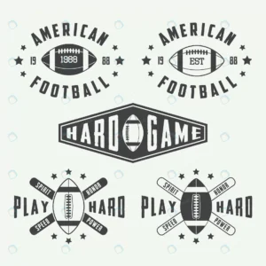 set vintage rugby american football labels emblems rnd165 frp19345204 - title:Home - اورچین فایل - format: - sku: - keywords: p_id:18