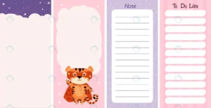 set weekly daily planner note paper todo list deco rnd832 frp29718383 - title:Home - اورچین فایل - format: - sku: - keywords: p_id:18