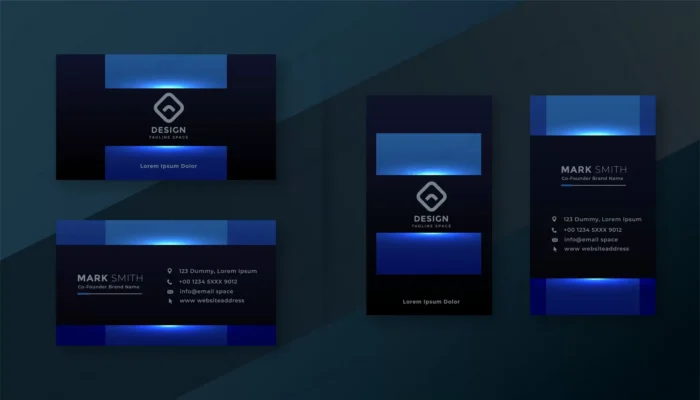 shiny blue attractive business card template desi crccb3c49dc size1.63mb - title:قالب کارت ویزیت در 2 حالت عمودی و افقی - اورچین فایل - format:EPS - وکتور - sku:crccb3c49dc - keywords: p_id:93119