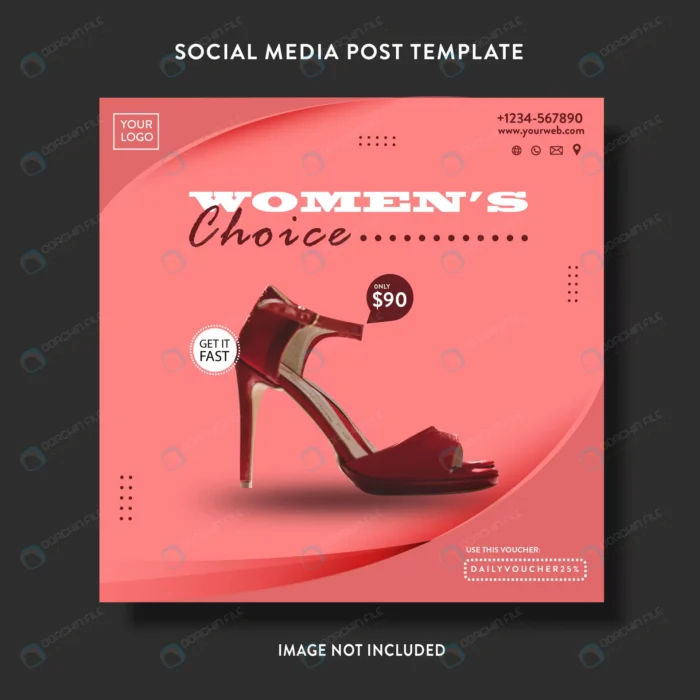 shoes product promotion sale social media post fl crc3468b232 size2.09mb - title:وکتور پست اینستاگرام تبلیغ محصول - اورچین فایل - format:EPS - وکتور - sku:crc3468b232 - keywords: p_id:61420