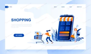 shopping landing page template with header crc61b6658b size2.30mb - title:Home - اورچین فایل - format: - sku: - keywords: p_id:18