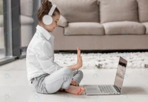 side view little girl listening her teacher throu crc1f07c1be size1.06mb 5207x3596 - title:Home - اورچین فایل - format: - sku: - keywords: p_id:18
