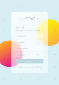 sign up page glassmorphism design concept ui ux g crc5894f868 size1.31mb - title:Home - اورچین فایل - format: - sku: - keywords: p_id:18