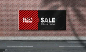 signboard wall street sign mockup with black frid crc58e4f02b size70.89mb - title:Home - اورچین فایل - format: - sku: - keywords: p_id:18