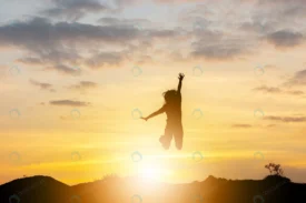 silhouette happy young woman jumping sunset freed crcb805d59e size5.22mb 5472x3648 - title:Home Main - اورچین فایل - format: - sku: - keywords: p_id:18