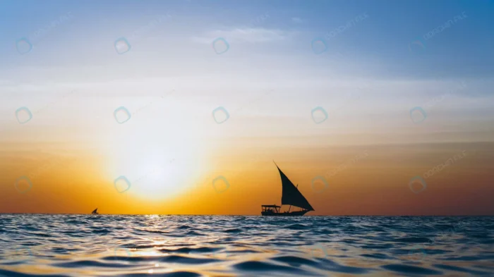 silhouette yacht open ocean sunset crcd8d58a1f - title:سیلوئت قایق بادبانی در اقیانوس - اورچین فایل - format:JPG - استوک - sku:crcd8d58a1f - keywords: p_id:81903