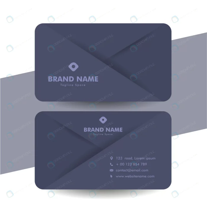 simple black elegant business card template with crc96c51fba size0.35mb - title:کارت ویزیت با پس زمینه سرمه ای - اورچین فایل - format:EPS - وکتور - sku:crc96c51fba - keywords: p_id:56248