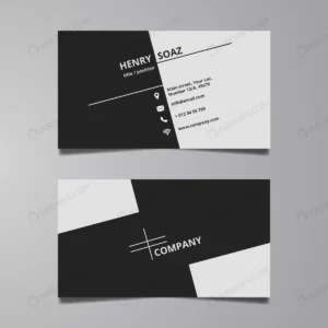 simple black white business card template crcec428d56 size0.58mb - title:Home - اورچین فایل - format: - sku: - keywords: p_id:18