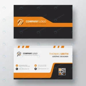 simple orange visit card template crce4166b9f size0.78mb - title:Home - اورچین فایل - format: - sku: - keywords: p_id:18