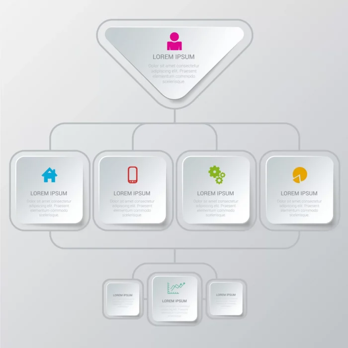 simple stylish multicolor organization structure crc527a0922 size3.48mb - title:قالب طرح اینفوگرافیک با ساختار ساده - اورچین فایل - format:EPS - وکتور - sku:crc527a0922 - keywords: p_id:38831