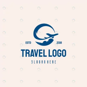 simple travel logo vintage retro style logo design rnd801 frp8438713 - title:Home - اورچین فایل - format: - sku: - keywords: p_id:18