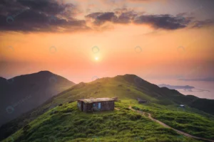 small house built peaceful green hill high up mou crc89283761 size9.41mb 5984x3995 1 - title:Home - اورچین فایل - format: - sku: - keywords: p_id:18