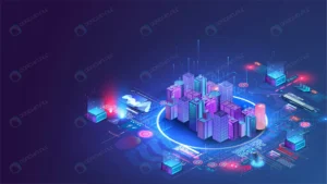 smart city intelligent building isometric concept crc522d2232 size12.83mb - title:Home - اورچین فایل - format: - sku: - keywords: p_id:18