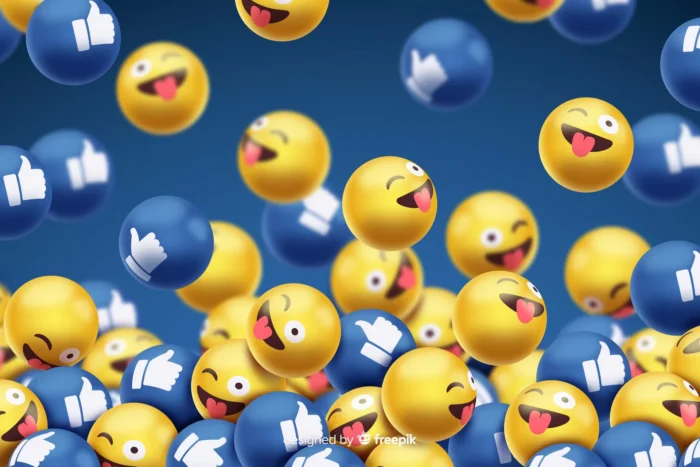 smileys with facebook likes background crcaf1db84b size39.32mb - title:وکتور ایموجی سه بعدی - اورچین فایل - format:EPS - وکتور - sku:crcaf1db84b - keywords: p_id:34036
