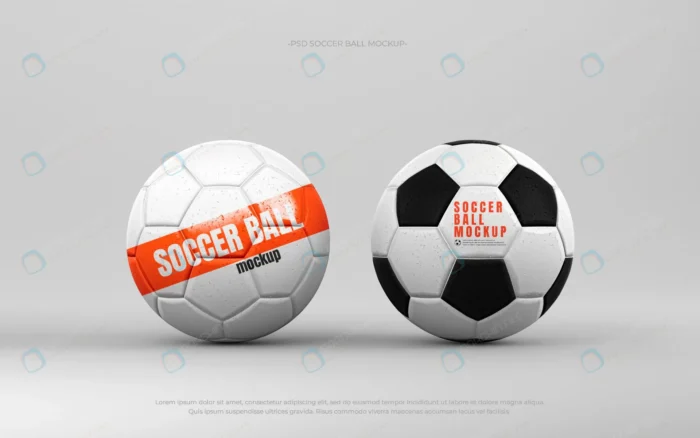soccer ball mockup design rnd626 frp30238773 - title:موکاپ توپ فوتبال - اورچین فایل - format:PSD - فتوشاپ - sku:frp30238773 - keywords: p_id:69021
