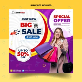 social media banner template big sale instagram po rnd172 frp30133207 - title:Home Main - اورچین فایل - format: - sku: - keywords: p_id:18